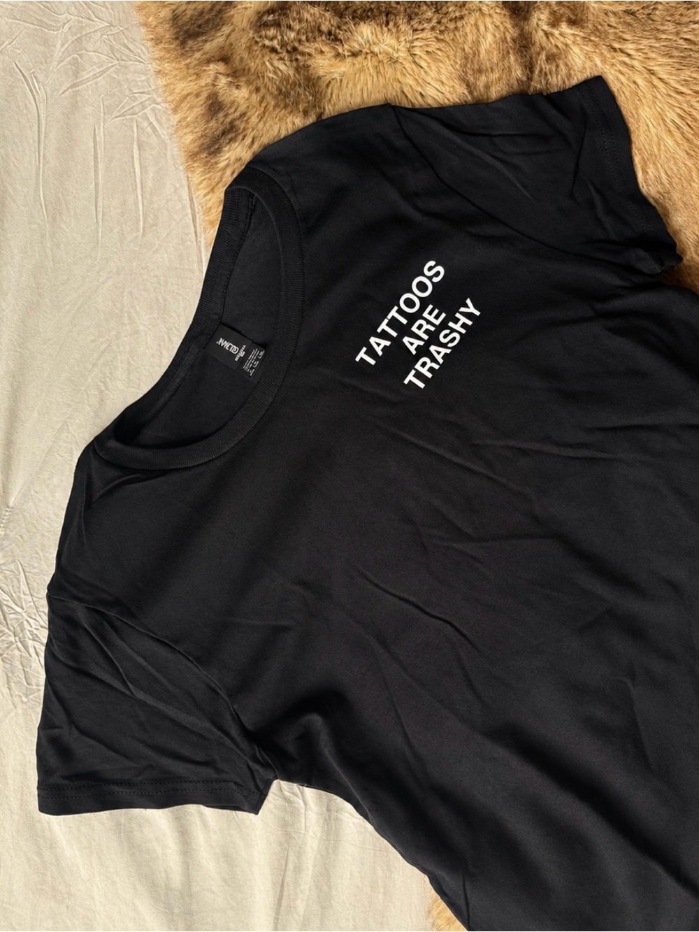 Black Graphic Tattoo T Shirt
